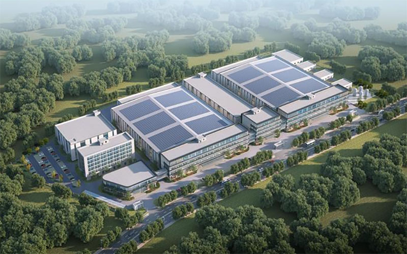 云和首條晶圓產(chǎn)線主廠房封頂，百億級“芯”引擎全面加速！